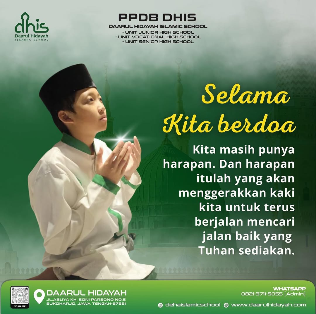 Selama kita berdoa, kita masih punya harapan