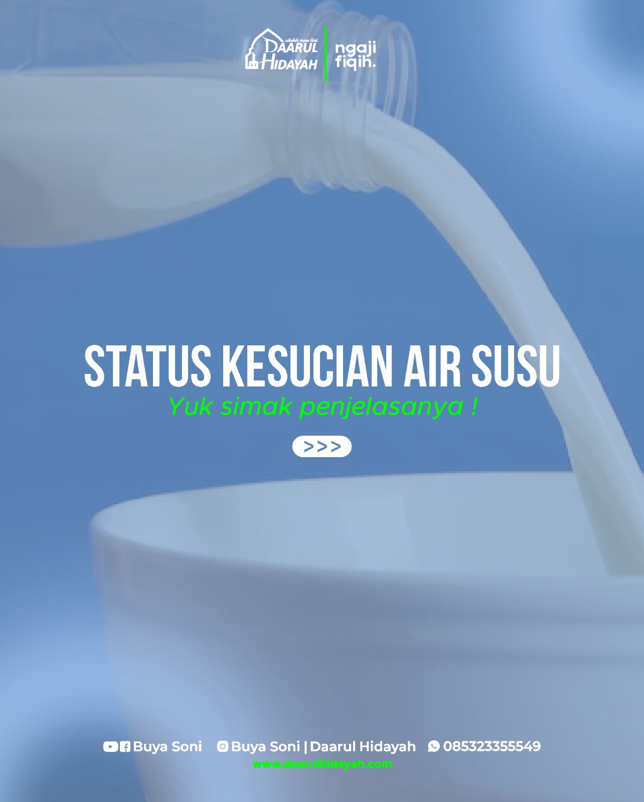 STATUS KESUCIAN AIR SUSU