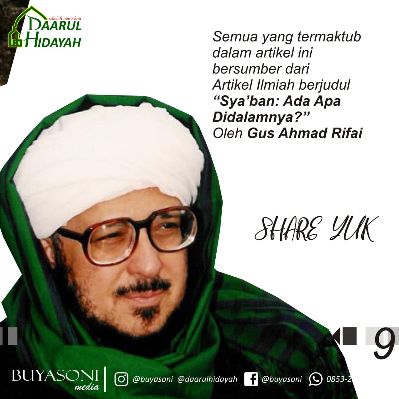 Ada apa di Bulan Sya'ban ?