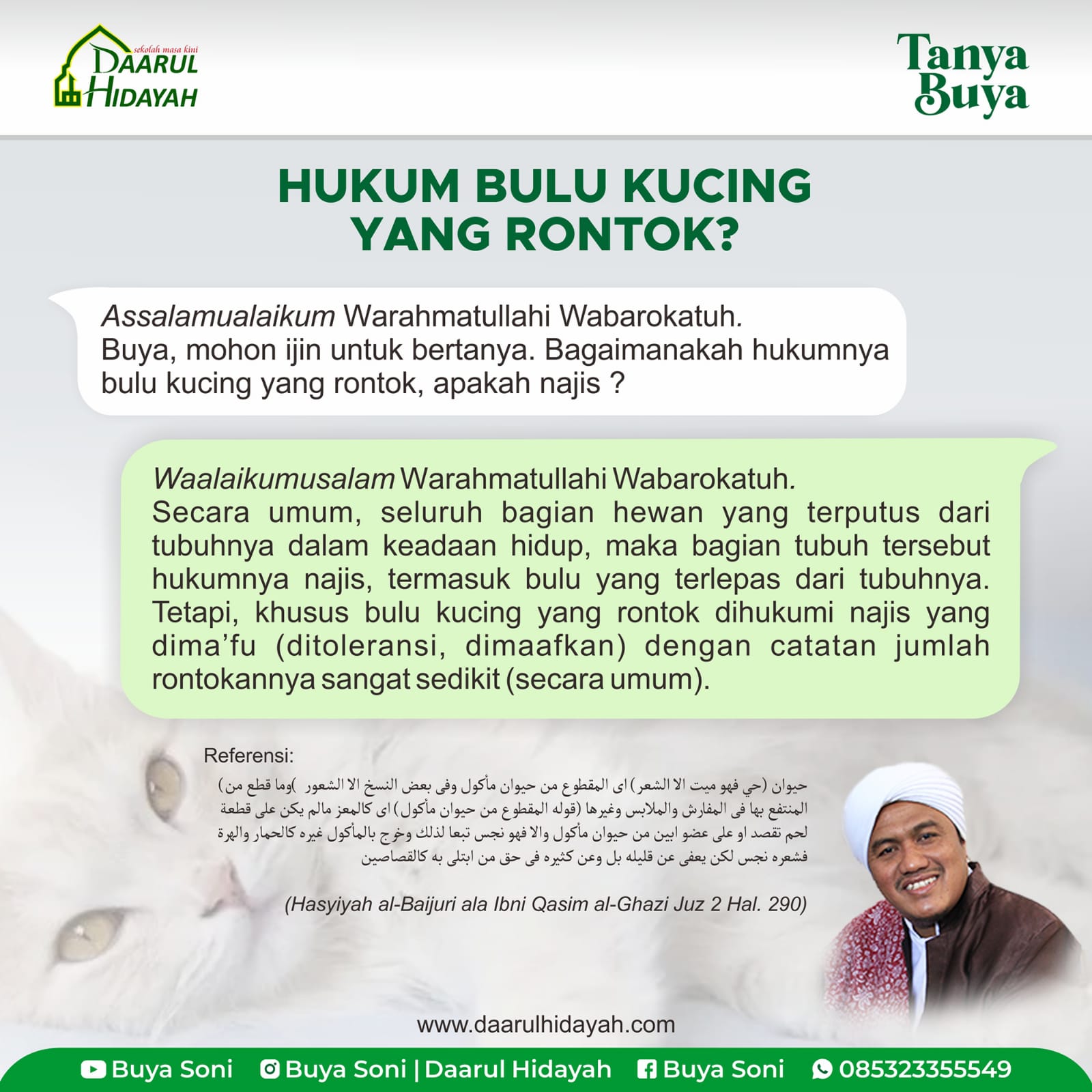HUKUM BULU KUCING YANG RONTOK