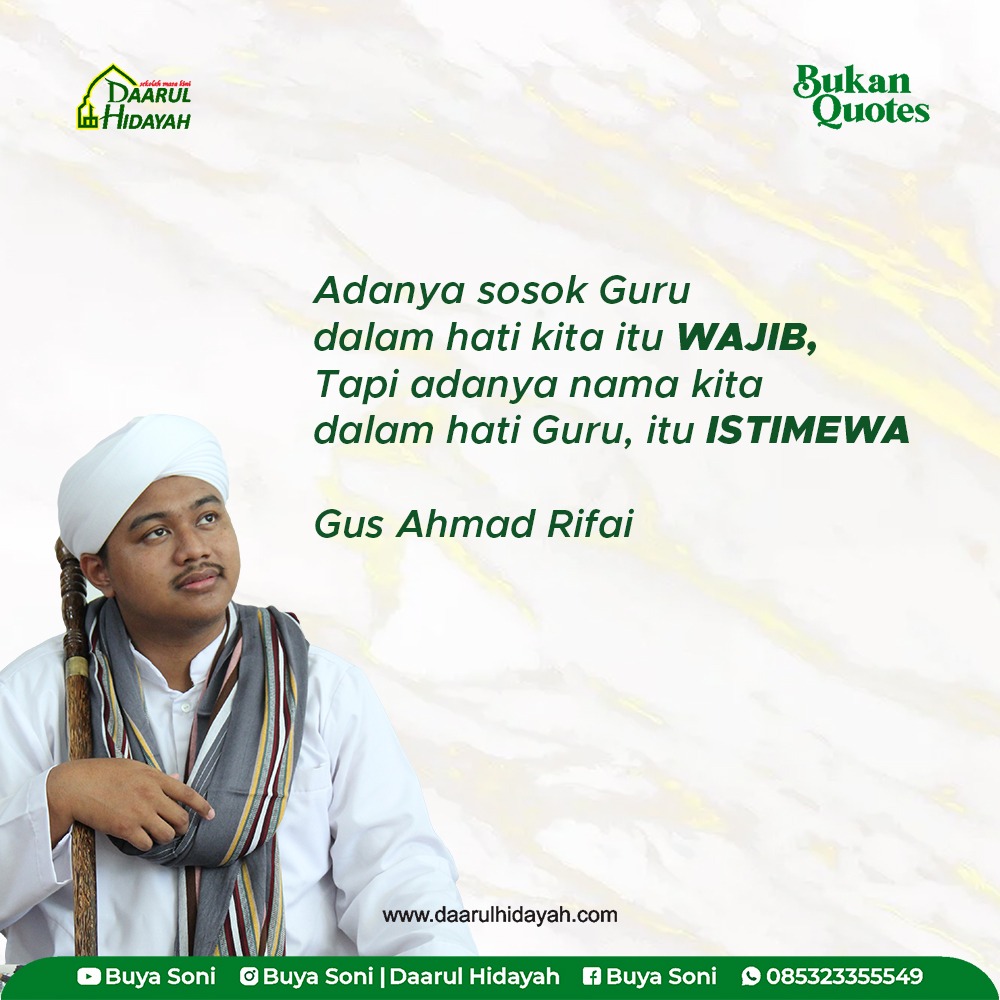 Sosok Guru di dalam hati